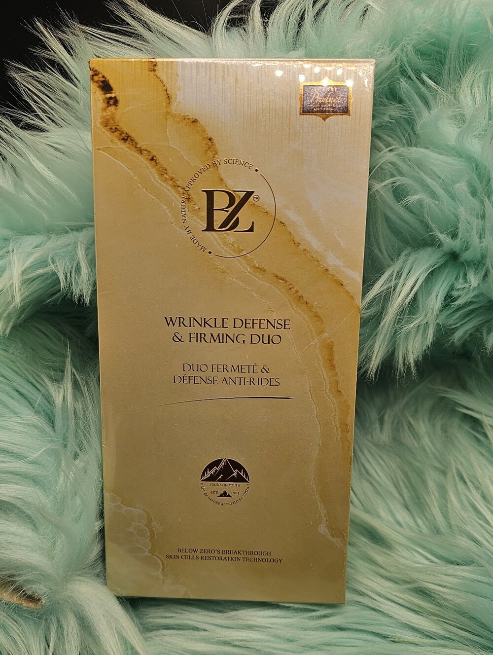 Below Zero Wrinkle Defense & Firming Duo — Gold and Black